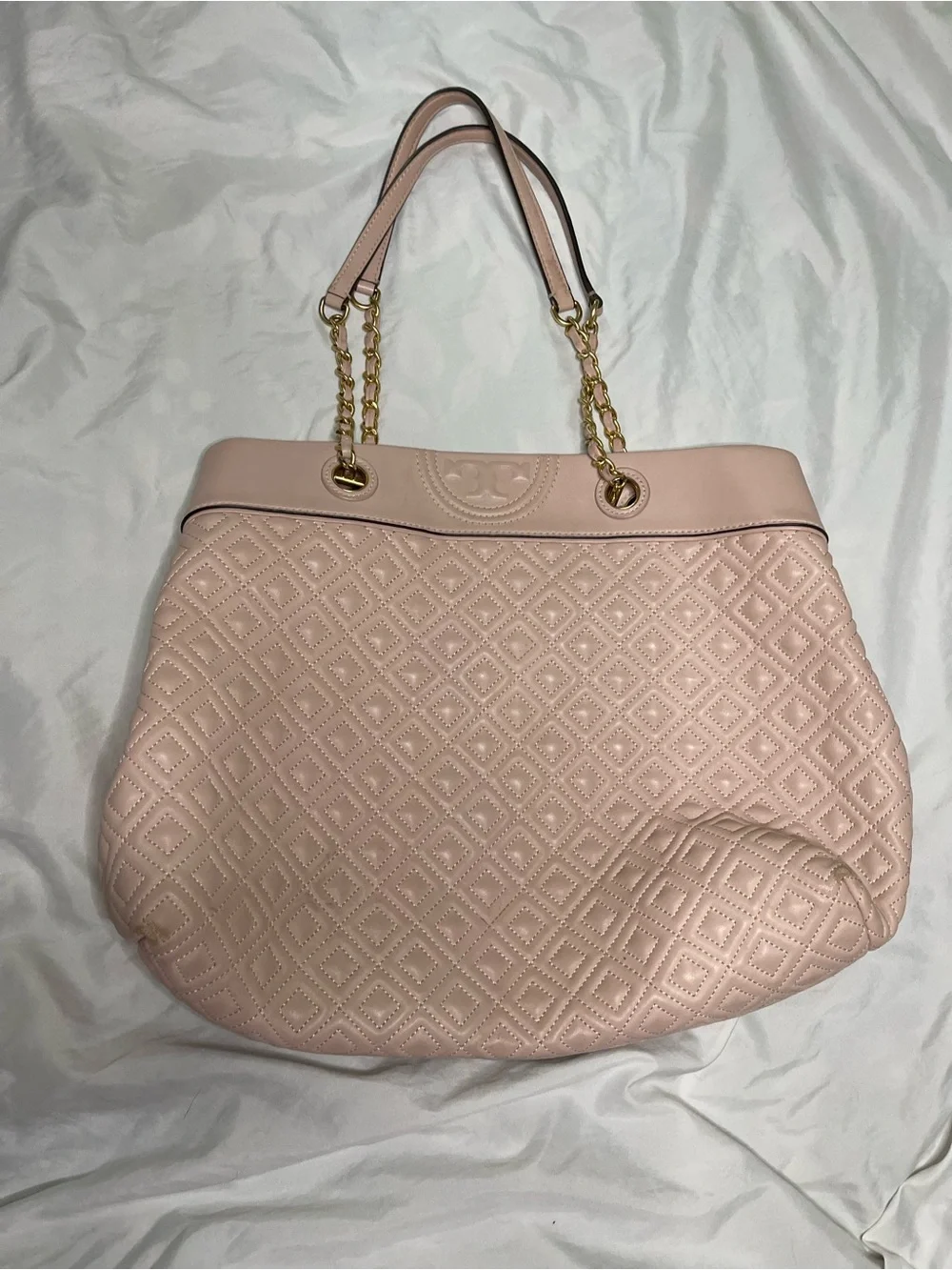 Tory Burch Pink Fleming Tote